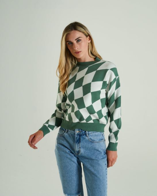 グリーン ディーゼル サルマ ニット グリーン アイビー