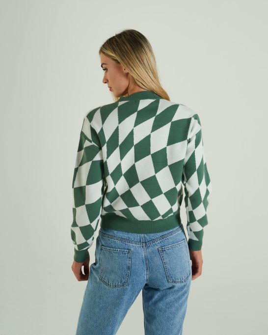 グリーン ディーゼル サルマ ニット グリーン アイビー