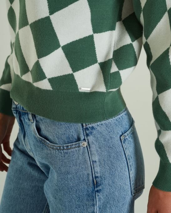 グリーン ディーゼル サルマ ニット グリーン アイビー