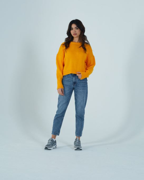 アトランタ ニット ラディアント ディーゼル イエロー