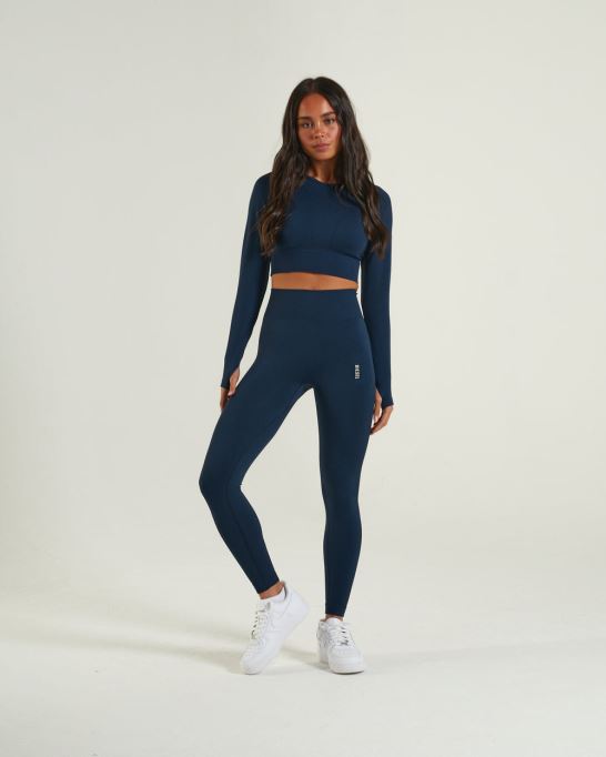 ディーゼル ハーモニー Ls トップ ブルー ネイビー