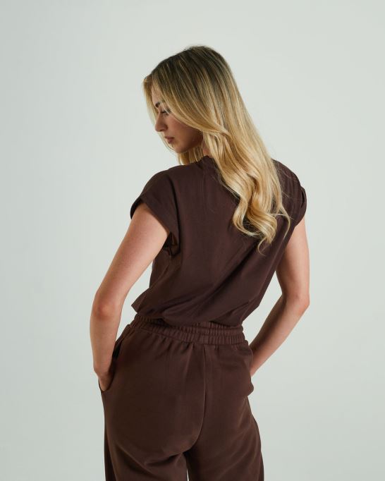 マヤ Tシャツ ディープ ココ ディーゼル ブラウン