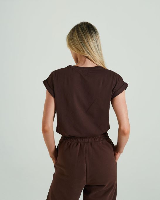 マヤ Tシャツ ディープ ココ ディーゼル ブラウン