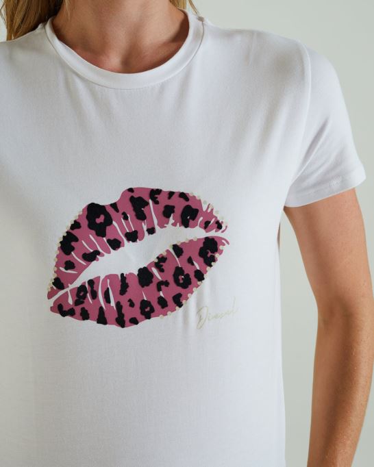 ディーゼル リリス Tシャツ オプティック ホワイト