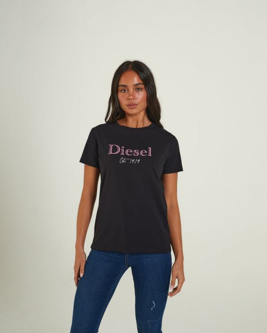 アリシア Tシャツ ディーゼル ブラック