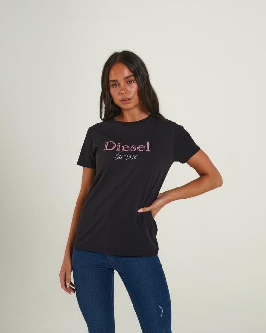 アリシア Tシャツ ディーゼル ブラック