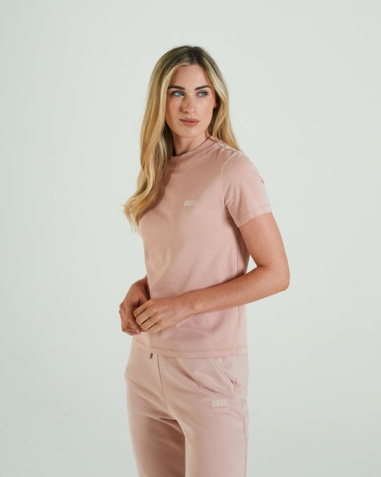 ランスディア Tシャツ ダスティピンク ディーゼル