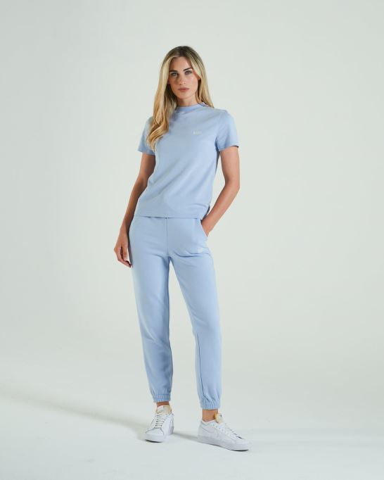 ディーゼル ラディアンス Tシャツ パウダーブルー