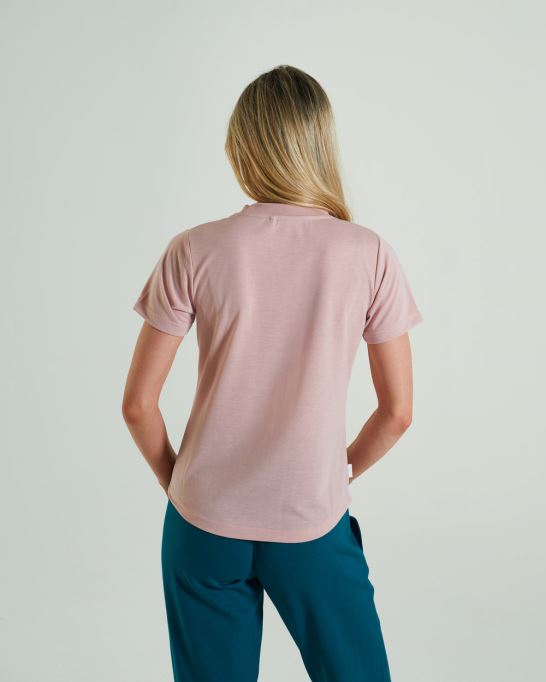 ルビートシャツソフトピンクディーゼル