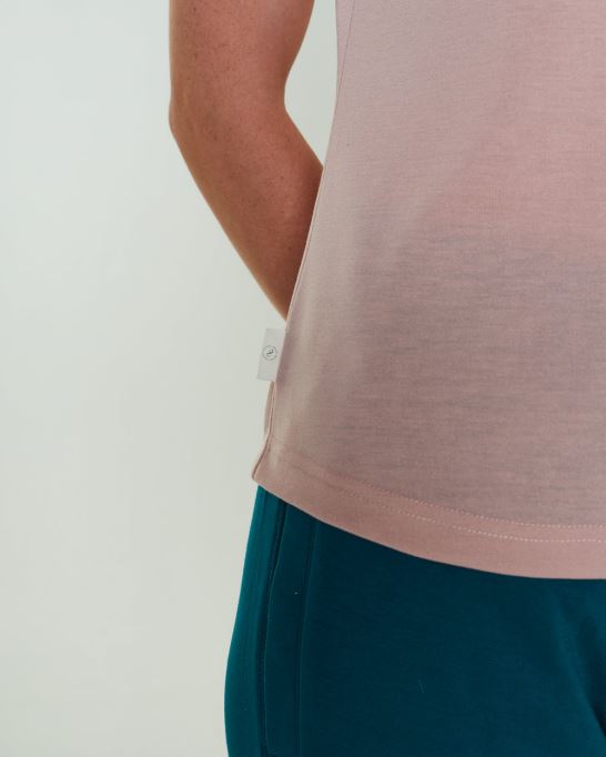 ルビートシャツソフトピンクディーゼル