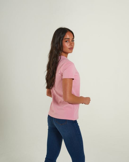 ディーゼル マミー Tシャツ ポリニャック ピンク