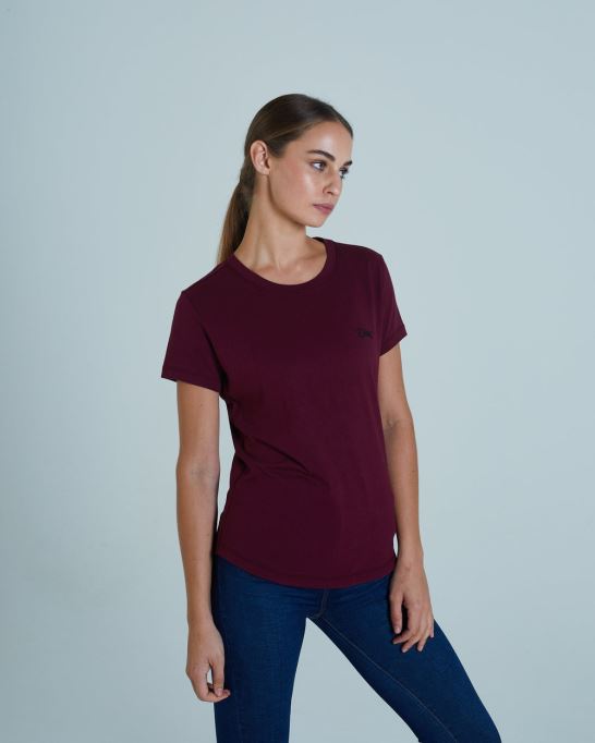 ワイン クローダ ベーシック Tシャツ ディープ ダムセン ディーゼル