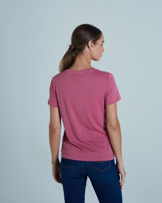 ピンク ディーゼル Ada ベーシック T シャツ ロージー