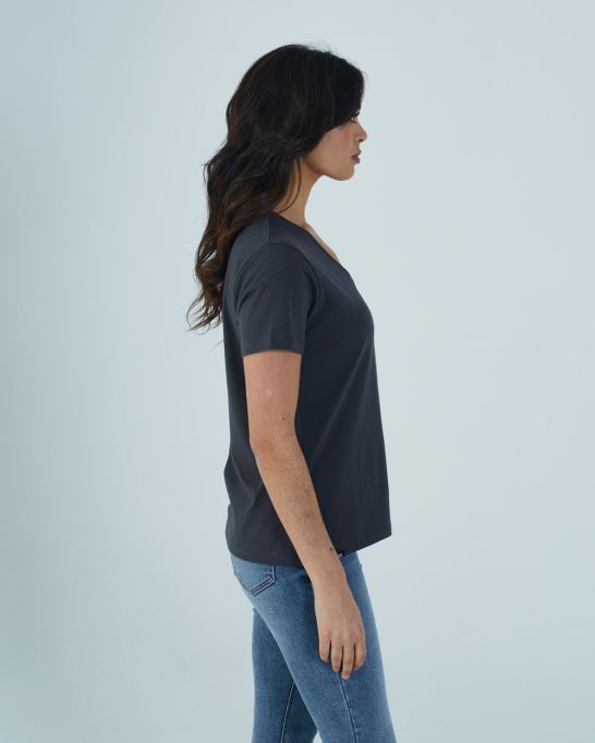 ディーゼル Ada ベーシック ティー チャコール グレー