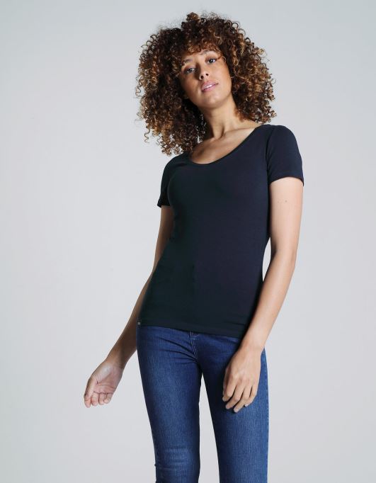 ディーゼル クララ Vネック ベーシック ピュアネイビー