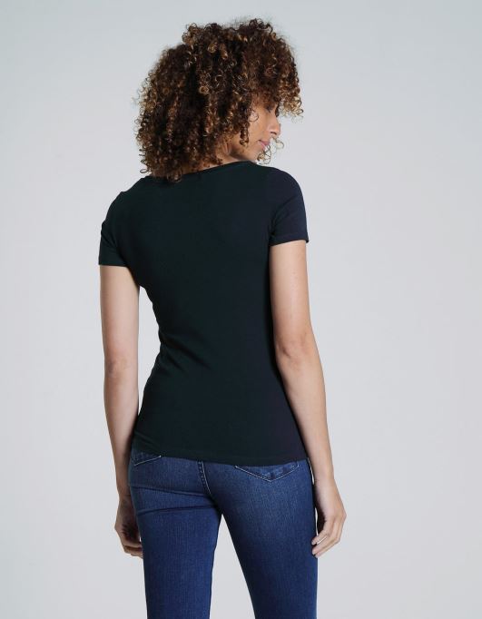 ディーゼル クララ Vネック ベーシック ピュアネイビー