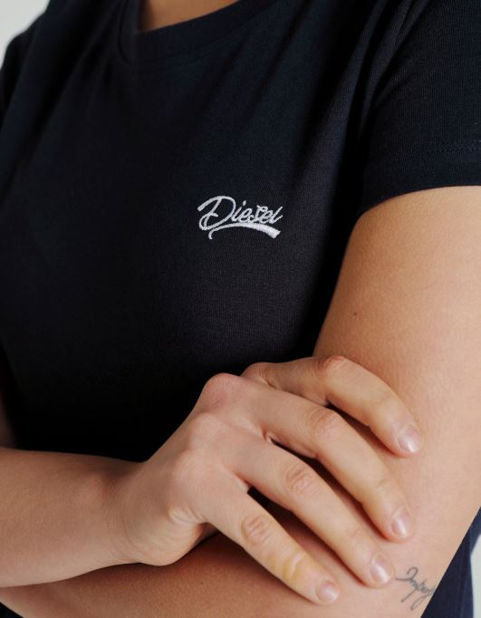 ディーゼル クローダ ベーシックティー ピュアネイビー