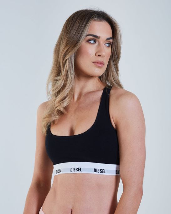 ホワイト/モーブ ディーゼル オーブリー 2枚組ブラ