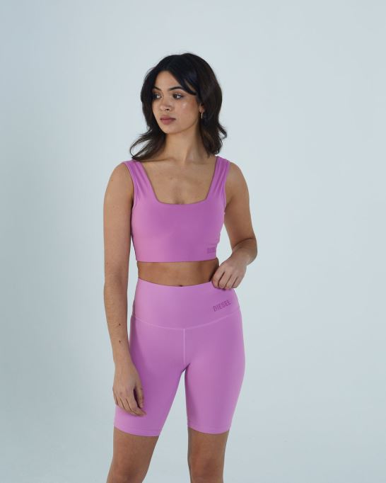 ピンク ブルーム アクティブ ショート パープル オーキッド ディーゼル