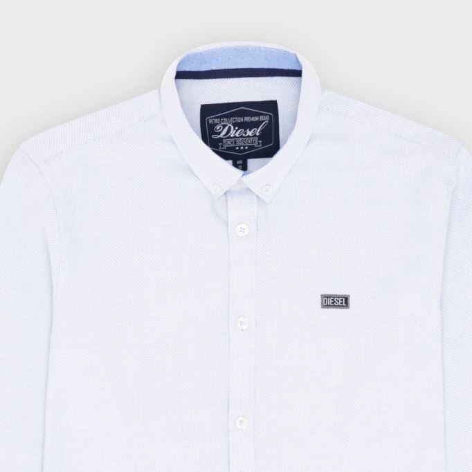 ネイビー ディーゼル バスビー シャツ フレック