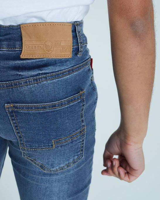 ディーゼル マシュー ジャン ミッド ウォッシュ ブルー