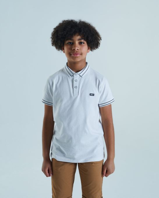 ネイビー ディーゼル ラルフ ポロ ホワイト