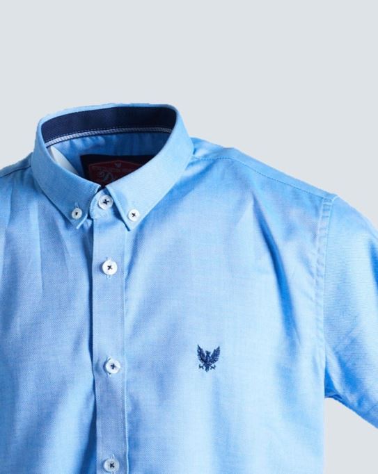 ディーゼル ドリュー シャツ スカイブルー ホワイト