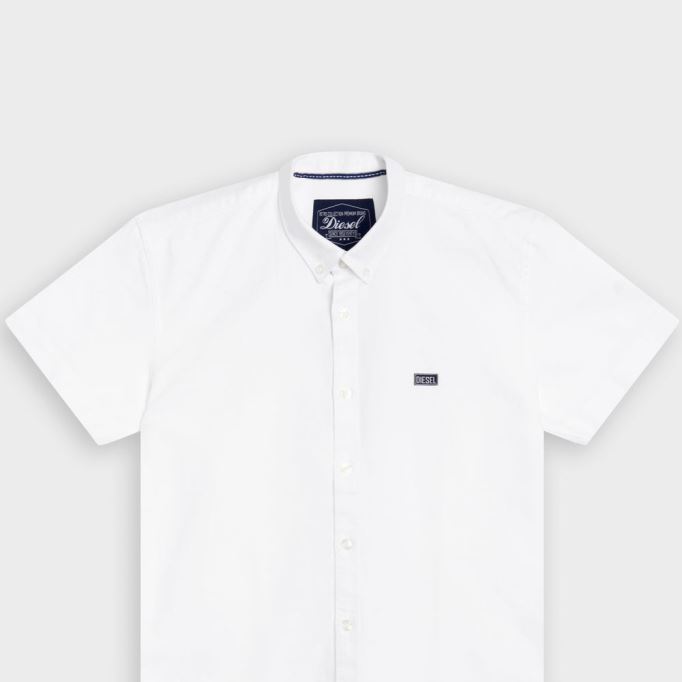 ウォルシュ オックスフォードシャツ ディーゼルブルー