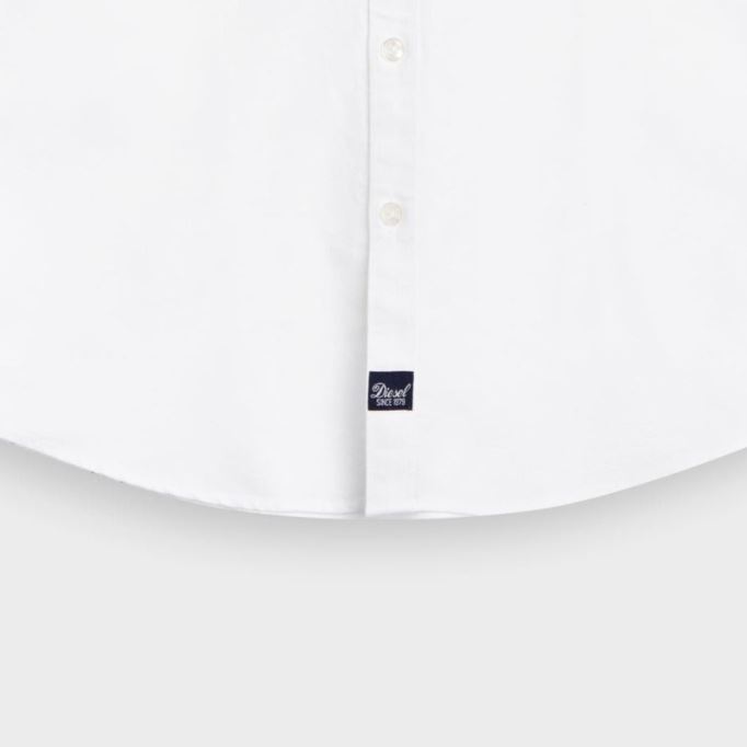 ウォルシュ オックスフォードシャツ ディーゼルブルー