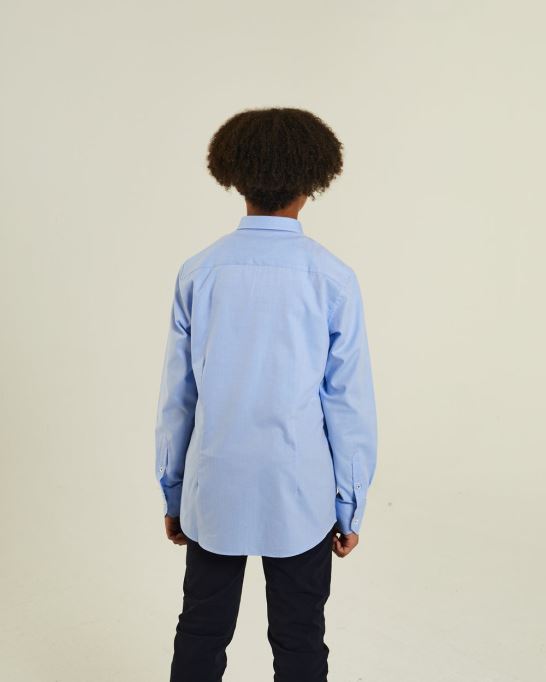 ジュードシャツ スカイブルー ディーゼルホワイト