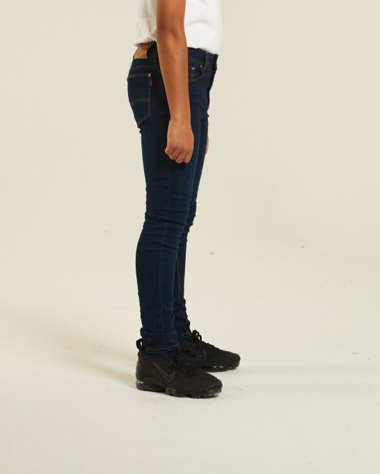 ノア スキニー ジーンズ ミッド ウォッシュ ディーゼル ミディアム ブルー