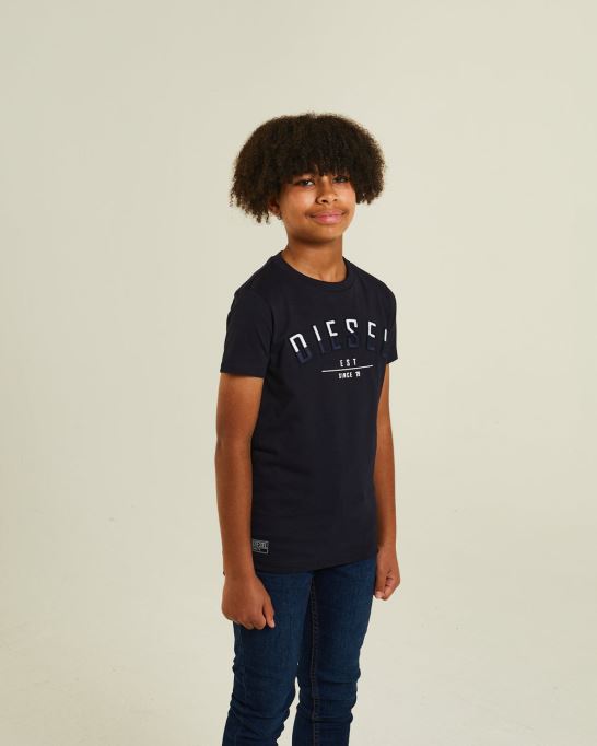 ジョシュア ティー ネイビー ディーゼル レッド