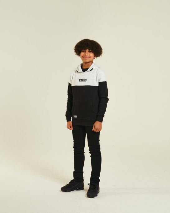 ディーゼル アルバート ボンネット グレー/ブラック ホワイト