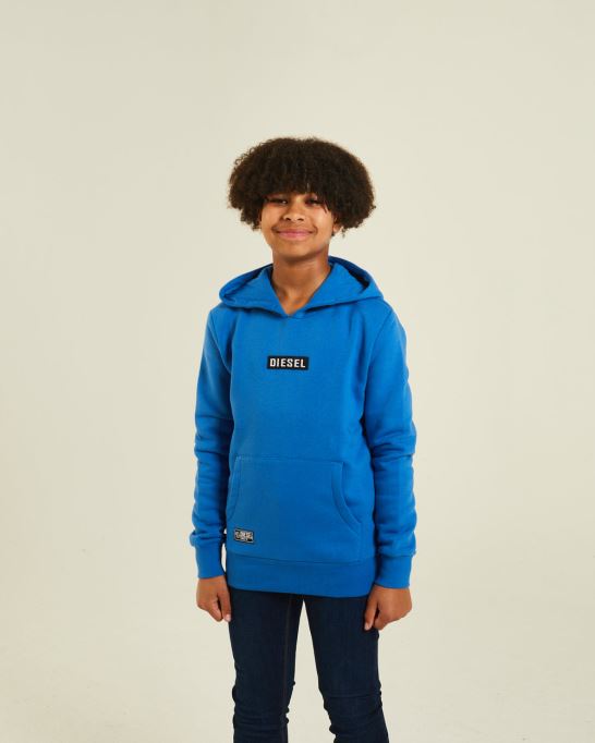 ディーゼル アルバート フード ロイヤル ブルー レッド