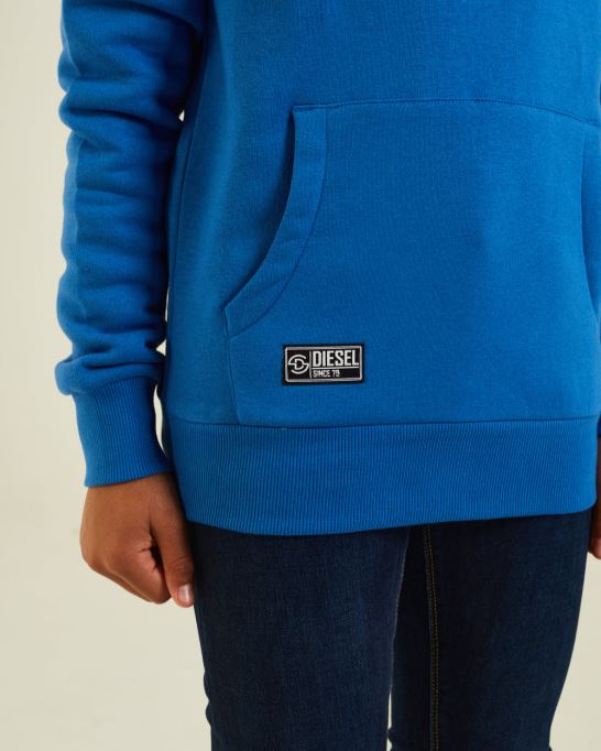 ディーゼル アルバート フード ロイヤル ブルー レッド