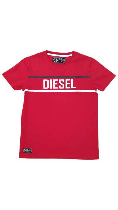 ディーゼル キーラン ティー レッド ブルー