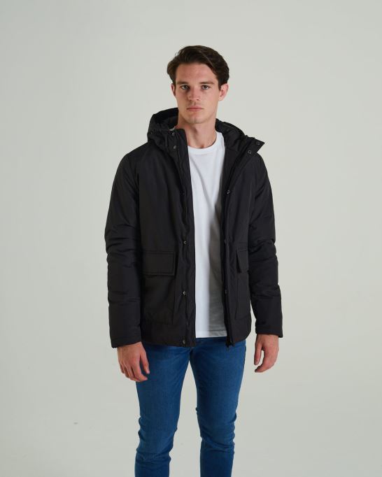 カーキ ディーゼル ブロンソン パーカー ジャケット ニュー ブラック