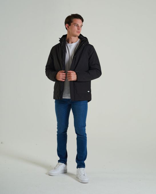 カーキ ディーゼル ブロンソン パーカー ジャケット ニュー ブラック