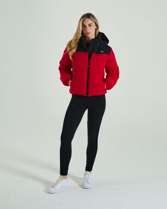 ヴァネッサ コート タンゴ レッド ディーゼル グレー