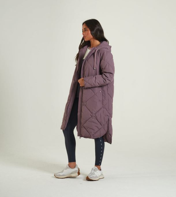 モシーコート ダスティ パープル ディーゼルグリーン