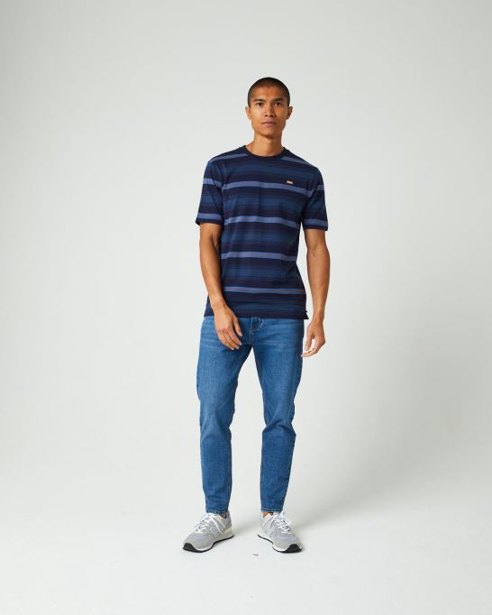 キースティーネイビーブレザーディーゼルホワイト