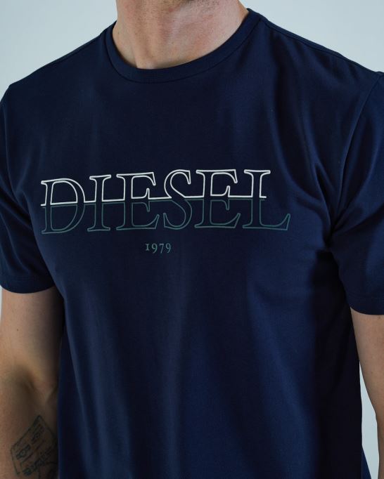 ディーゼル カレブ ティー ネイビー ブレザー グリーン