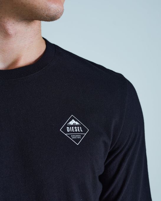 ブライソン Ls ティー ブラック ディーゼル ネイビー