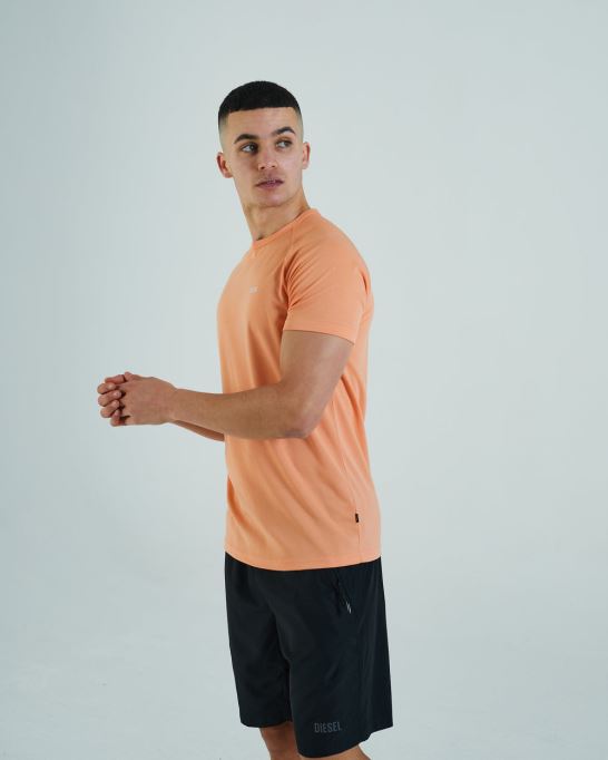 ディーゼル Aaro T シャツ コスミック コーラル パープル