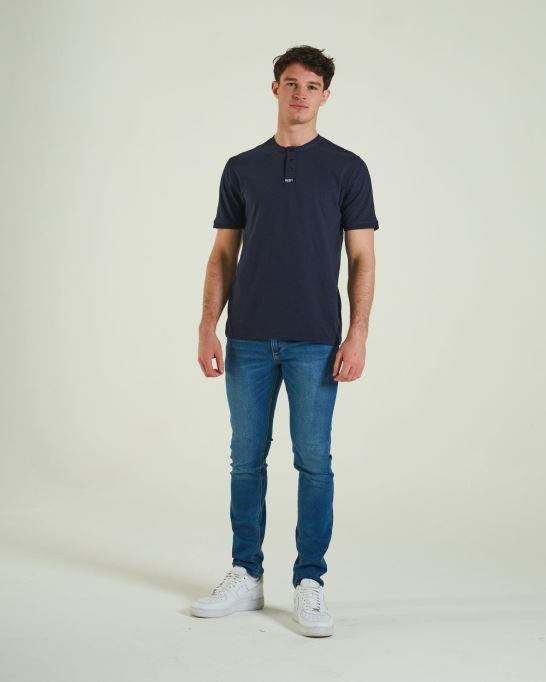 ディーゼル キアン ヘンリー ネイビー ブレザー ホワイト