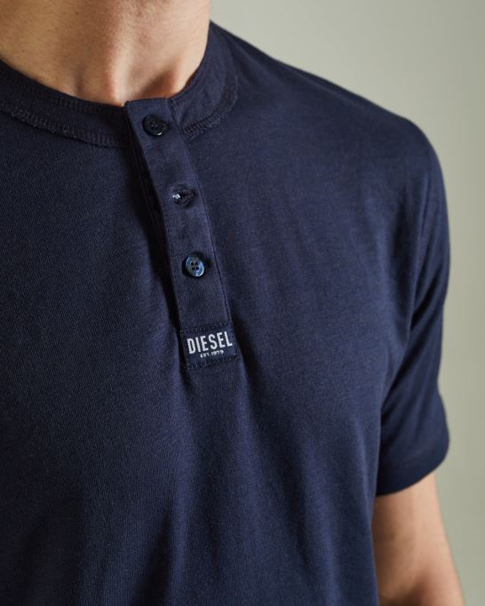 ディーゼル キアン ヘンリー ネイビー ブレザー ホワイト