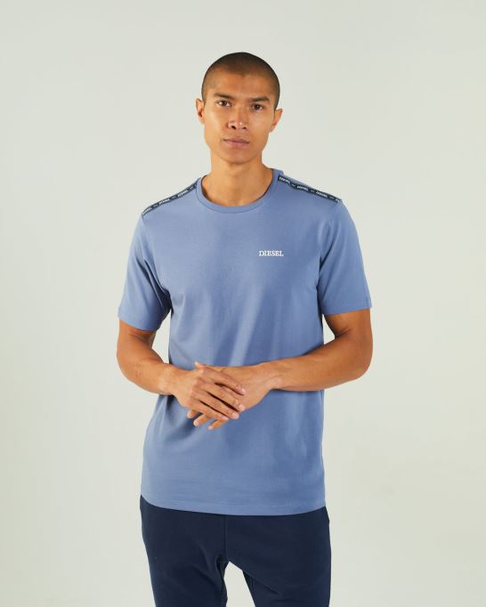 グレー ヒューゴ ティー マウンテン ブルー ディーゼル