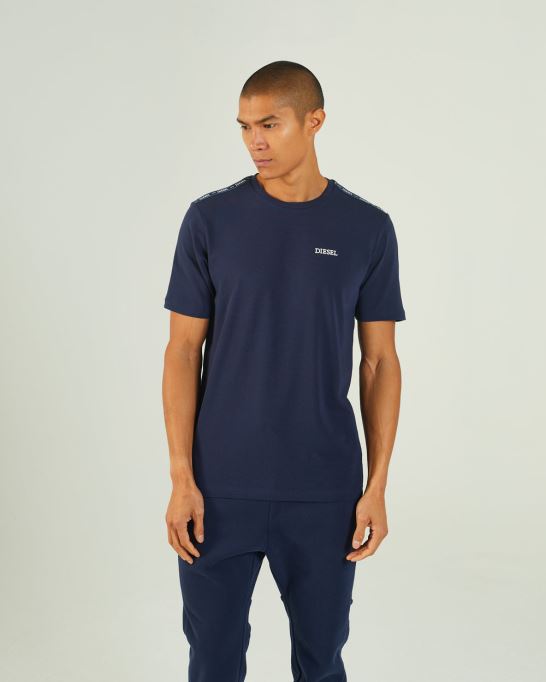 ヒューゴ ティー ネイビー ブレザー ディーゼル レッド