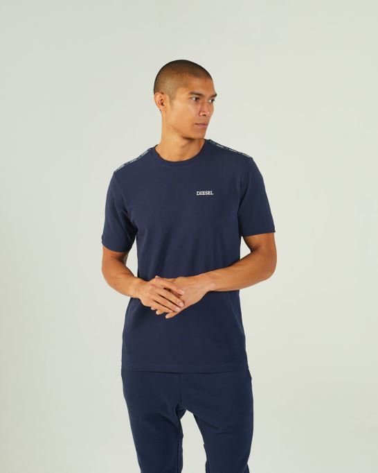 ヒューゴ ティー ネイビー ブレザー ディーゼル レッド