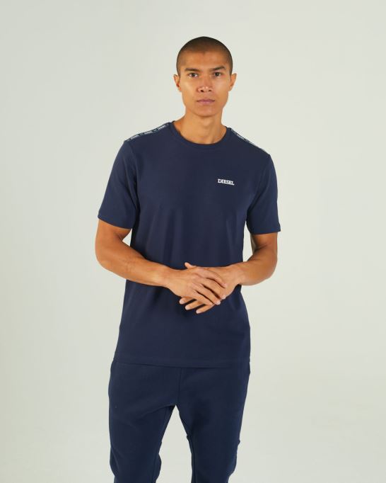 ヒューゴ ティー ネイビー ブレザー ディーゼル レッド